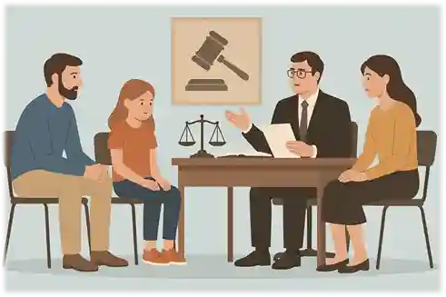 Определение порядка общения с ребенком родителя, проживающего отдельно